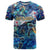 Sint Eustatius T Shirt Sea Turtle Tropical Pattern - Wonder Print Shop