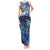 Sint Eustatius Tank Maxi Dress Sea Turtle Tropical Pattern - Wonder Print Shop