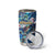 Sint Eustatius Tumbler Cup Sea Turtle Tropical Pattern - Wonder Print Shop