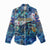 Sint Eustatius Women Casual Shirt Sea Turtle Tropical Pattern - Wonder Print Shop