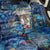 Saint Martin Back Car Seat Cover Sea Turtle Tropical Pattern