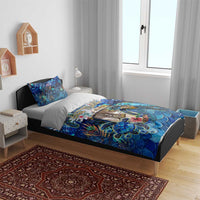 Saint Martin Bedding Set Sea Turtle Tropical Pattern
