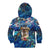 Saint Martin Kid Hoodie Sea Turtle Tropical Pattern - Wonder Print Shop