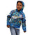 Saint Martin Kid Hoodie Sea Turtle Tropical Pattern - Wonder Print Shop