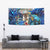 Saint Martin Tapestry Sea Turtle Tropical Pattern - Wonder Print Shop