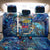 Saint Barthelemy Back Car Seat Cover Sea Turtle Tropical Pattern