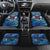 Saint Barthelemy Car Mats Sea Turtle Tropical Pattern
