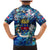 Saint Barthelemy Family Matching Mermaid Dress and Hawaiian Shirt Sea Turtle Tropical Pattern