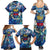Saint Barthelemy Family Matching Summer Maxi Dress and Hawaiian Shirt Sea Turtle Tropical Pattern