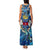 Saint Barthelemy Family Matching Tank Maxi Dress and Hawaiian Shirt Sea Turtle Tropical Pattern