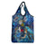 Saint Barthelemy Grocery Bag Sea Turtle Tropical Pattern