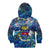 Saint Barthelemy Kid Hoodie Sea Turtle Tropical Pattern