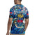 Saint Barthelemy Rugby Jersey Sea Turtle Tropical Pattern