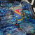 San Andres and Providencia Back Car Seat Cover Sea Turtle Tropical Pattern