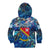 San Andres and Providencia Kid Hoodie Sea Turtle Tropical Pattern - Wonder Print Shop