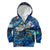San Andres and Providencia Kid Hoodie Sea Turtle Tropical Pattern - Wonder Print Shop