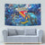 San Andres and Providencia Tapestry Sea Turtle Tropical Pattern - Wonder Print Shop