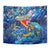 San Andres and Providencia Tapestry Sea Turtle Tropical Pattern - Wonder Print Shop