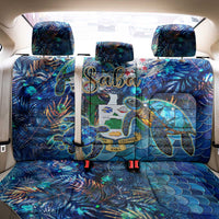 Saba Back Car Seat Cover Sea Turtle Tropical Pattern