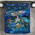 Saba Bedding Set Sea Turtle Tropical Pattern