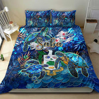 Saba Bedding Set Sea Turtle Tropical Pattern
