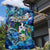 Saba Garden Flag Sea Turtle Tropical Pattern - Wonder Print Shop