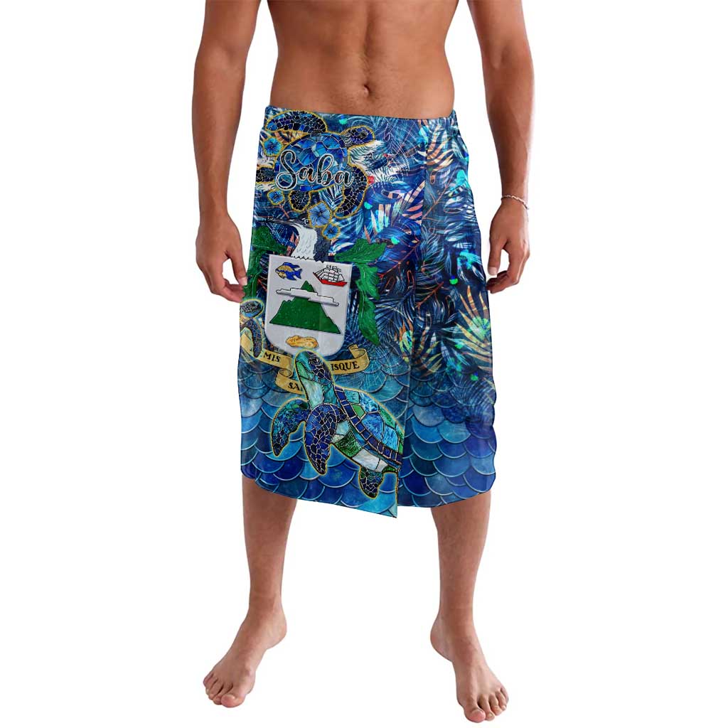 Saba Lavalava Sea Turtle Tropical Pattern - Wonder Print Shop