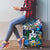 Saba Luggage Cover Sea Turtle Tropical Pattern - Wonder Print Shop