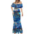 Saba Mermaid Dress Sea Turtle Tropical Pattern - Wonder Print Shop