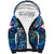Saba Sherpa Hoodie Sea Turtle Tropical Pattern - Wonder Print Shop