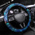 Saba Steering Wheel Cover Sea Turtle Tropical Pattern - Wonder Print Shop