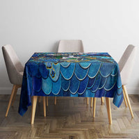 Saba Tablecloth Sea Turtle Tropical Pattern - Wonder Print Shop