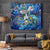 Saba Tapestry Sea Turtle Tropical Pattern - Wonder Print Shop