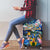 Turks and Caicos Islands Luggage Cover Sea Turtle Tropical Pattern - Wonder Print Shop