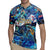 Turks and Caicos Islands Rugby Jersey Sea Turtle Tropical Pattern - Wonder Print Shop