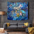 Turks and Caicos Islands Tapestry Sea Turtle Tropical Pattern - Wonder Print Shop