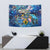 Turks and Caicos Islands Tapestry Sea Turtle Tropical Pattern - Wonder Print Shop