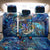Montserrat Back Car Seat Cover Sea Turtle Tropical Pattern