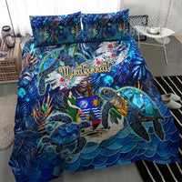 Montserrat Bedding Set Sea Turtle Tropical Pattern