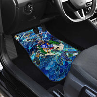 Montserrat Car Mats Sea Turtle Tropical Pattern