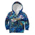 Montserrat Kid Hoodie Sea Turtle Tropical Pattern - Wonder Print Shop