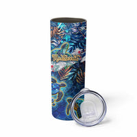 Montserrat Skinny Tumbler Sea Turtle Tropical Pattern - Wonder Print Shop