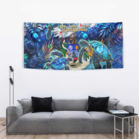 Montserrat Tapestry Sea Turtle Tropical Pattern - Wonder Print Shop