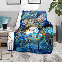 Bay Islands Department Blanket Sea Turtle Tropical Pattern