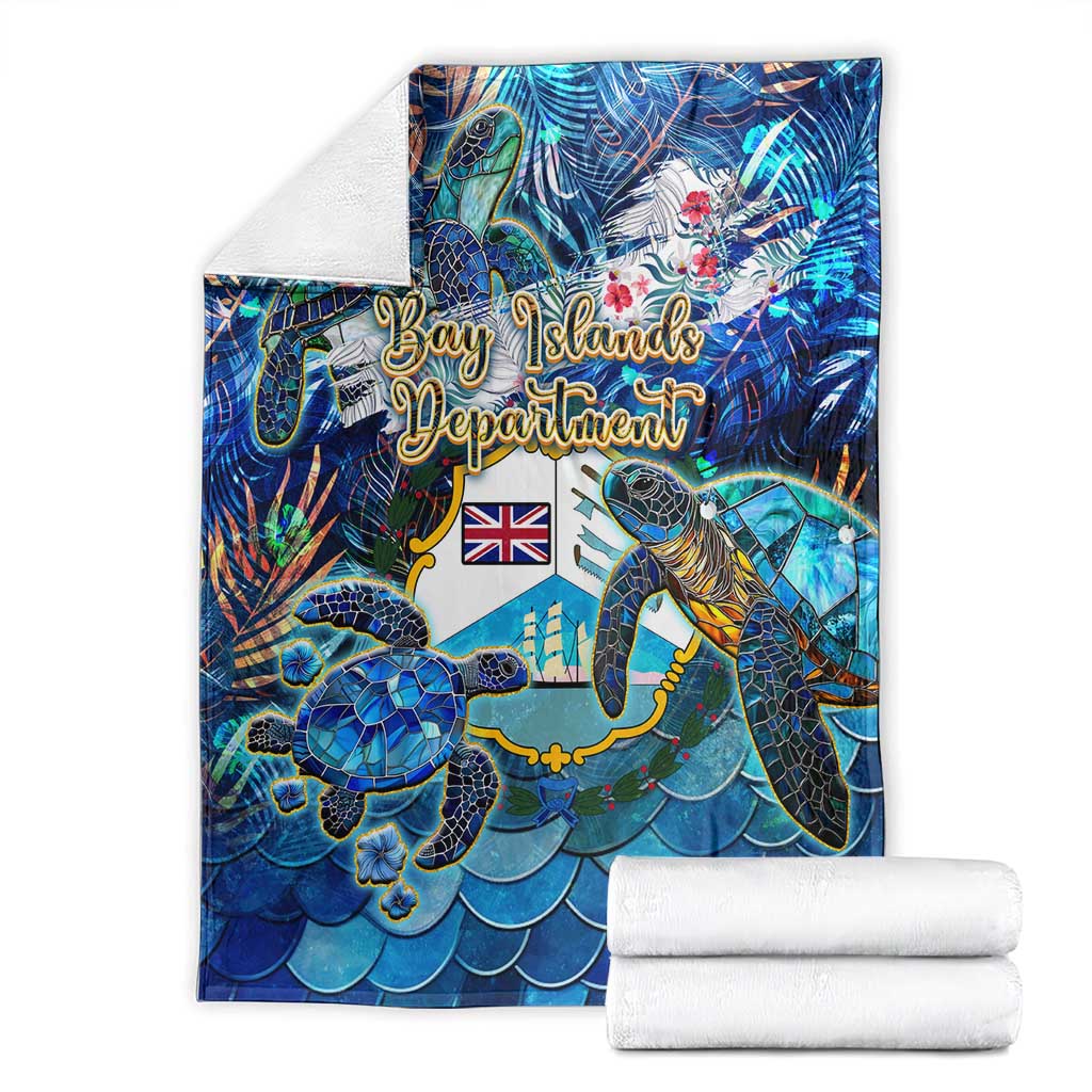 Bay Islands Department Blanket Sea Turtle Tropical Pattern