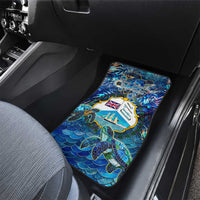 Bay Islands Department Car Mats Sea Turtle Tropical Pattern
