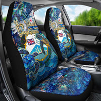Bay Islands Department Car Seat Cover Sea Turtle Tropical Pattern
