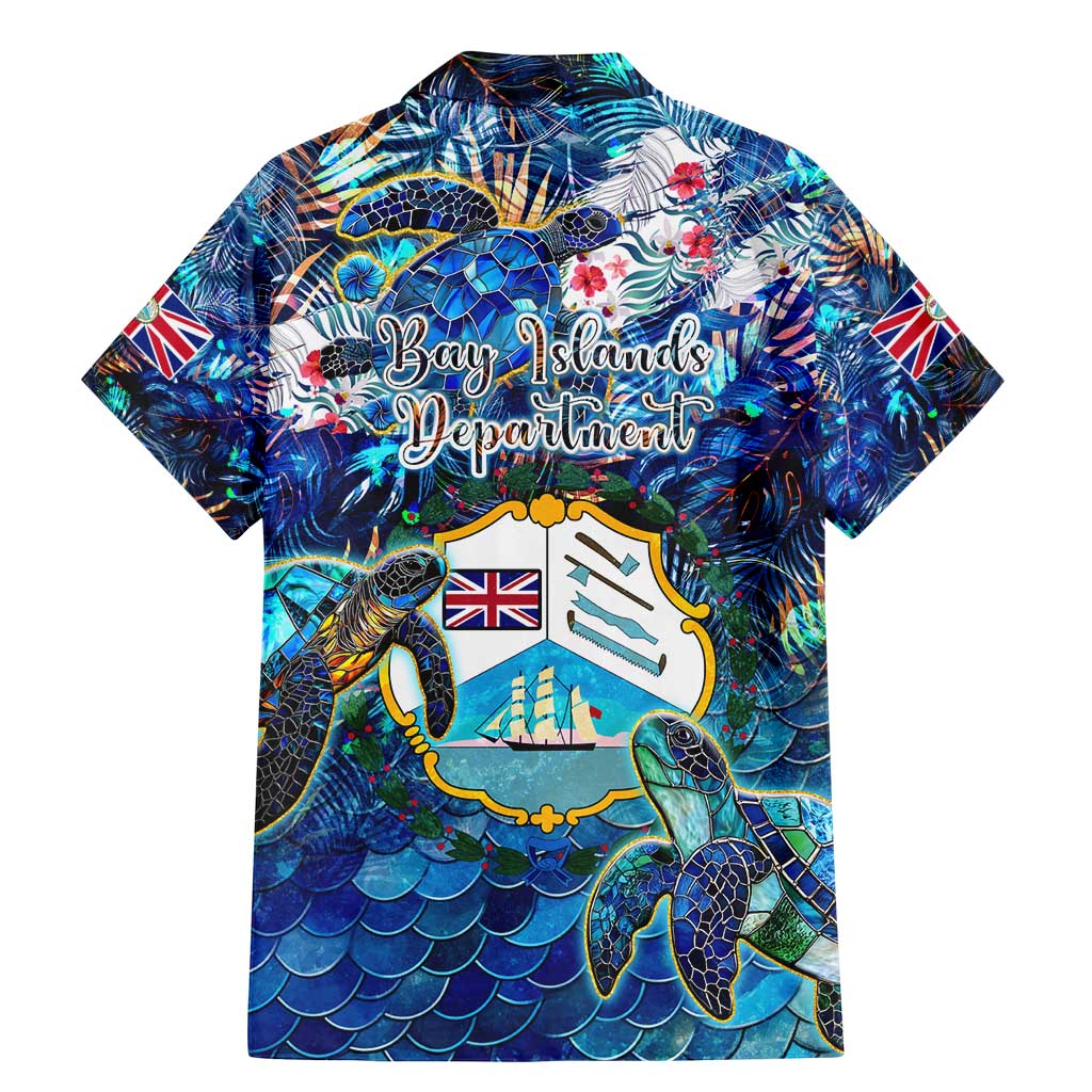 Bay Islands Department Family Matching Mermaid Dress and Hawaiian Shirt Sea Turtle Tropical Pattern