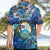 Bay Islands Department Hawaiian Shirt Sea Turtle Tropical Pattern - Wonder Print Shop