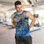 Bay Islands Department Men Tank Top Sea Turtle Tropical Pattern - Wonder Print Shop